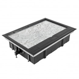 Лючок в пол на 16 модулей DFB16