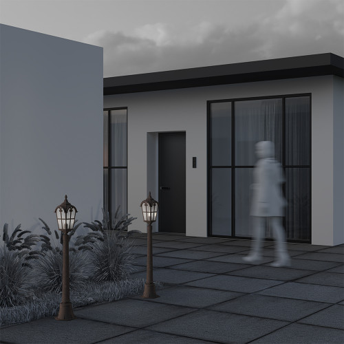 Купить Ландшафтный светильник Albion  60W IP44 Бронза Антик Maytoni O413FL-01BZ1 в rum24.ru фото: 5