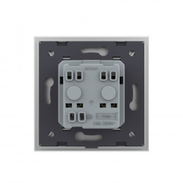 Розетка электрическая 220В LIVOLO серая VL-C7C1EU-15