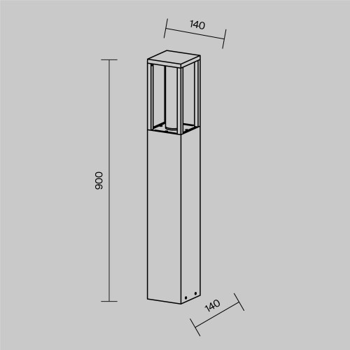 Купить Ландшафтный светильник Expo 3000 12W IP65 Черный Maytoni O480FL-L12B3K1 в rum24.ru фото: 7