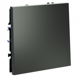 Выключатель встраиваемый VOLTUM S70 одноклавишный (титан) VLS010106