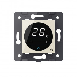 Терморегулятор пола Livolo 16А, сенсорное управление, датчик воздуха, цвет жемчужный (механизм)