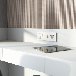 Диммер (айвори акрил) Werkel W1142043