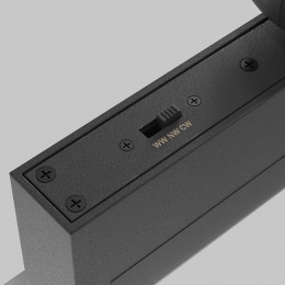 Трековый поворотный светильник Basis Rot Maytoni 12 Вт 2700-5000К черный TR223-1-12WCCT-W-B