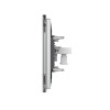Купить Телефонная розетка двойная LIVOLO серая VL-C792T-15 в rum24.ru фото: 3