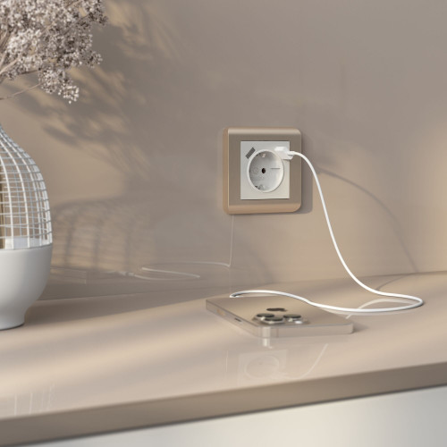 Купить Рамка из поликарбоната на 1 пост Stream шампань в rum24.ru фото: 3