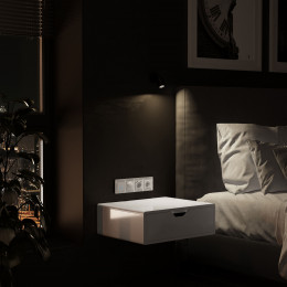 Рамка из акрила на 4 поста Acrylic белый