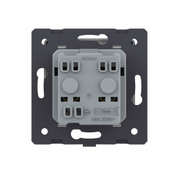 Розетка с заземлением защитными шторками водонепроницаемой крышкой LIVOLO золотая VL-C7-C1EUWF-13 (механизм)