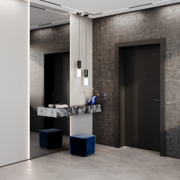 Рамка стеклянная VOLTUM S70 на 2 поста, (графит, стекло) VLS110207