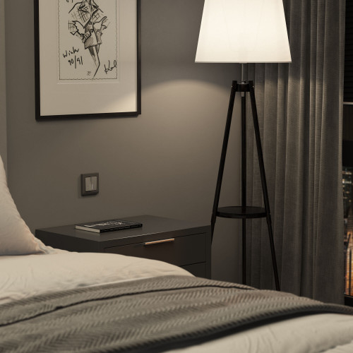 Купить Рамка из поликарбоната на 1 пост Stark графит матовый в rum24.ru фото: 3