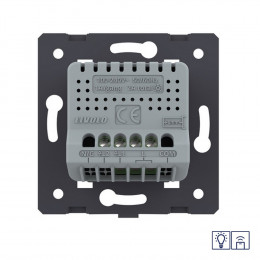 Двухклавишный сенсорный диммер Livolo с функцией радиоуправления (механизм) VL-FC2D2R-2G