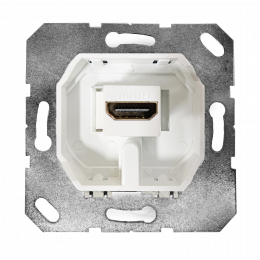 Механизм HDMI 2.0a, белый, разъем Type A 180° 4K Full HD @ 48 Hz 3D, HDR Video, 18.0 Gbit/s STRS20AW