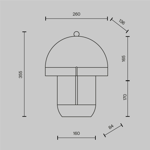 Купить Настольный светильник Hope в rum24.ru фото: 5