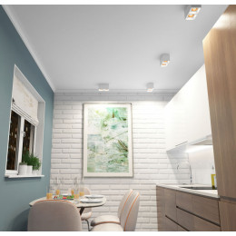 Накладной светильник Denkirs DK3085-WH+BR