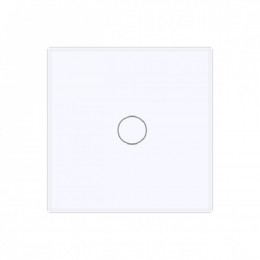 Одноклавишный проходной сенсорный диммер Livolo Quadro, цвет золотой (механизм)