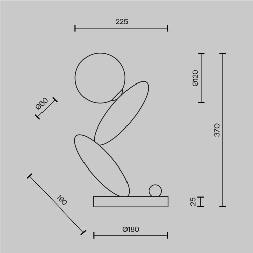 Купить Настольный светильник Resonance в rum24.ru фото: 8