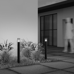 Ландшафтный светильник Amas  60W IP54 Графит Maytoni O432FL-01GF1