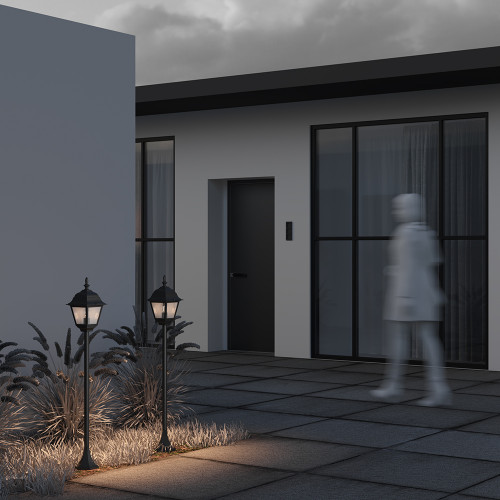 Купить Ландшафтный светильник Abbey Road  60W IP44 Черный Maytoni O003FL-01B в rum24.ru фото: 5