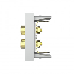 Розетка акустическая LIVOLO серая BB-C7-91A-15 (механизм)