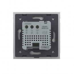 Терморегулятор пола Livolo 16А, сенсорное управление, датчик воздуха, датчик пола 5 м, Серый VL-C7FQ1-2IPS72