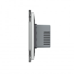 Терморегулятор пола Livolo 16А, сенсорное управление, датчик воздуха, датчик пола 5 м, Серый VL-C7FQ1-2IPS72