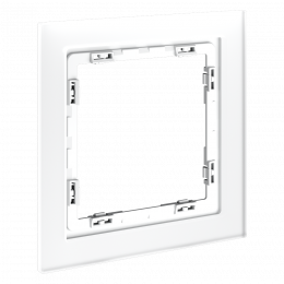 Рамка стеклянная VOLTUM S70 на 1 пост, (белый,матовый,стекло) VLS110102