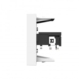 Розетка стерео аудио LIVOLO  TRS 6.3 jack белая BB-C7-1M1-11 (механизм)