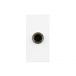 Розетка стерео аудио LIVOLO  TRS 6.3 jack белая BB-C7-1M1-11 (механизм)