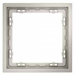 Рамка пластиковая VOLTUM S70 на 1 пост, (кашемир) VLS100103