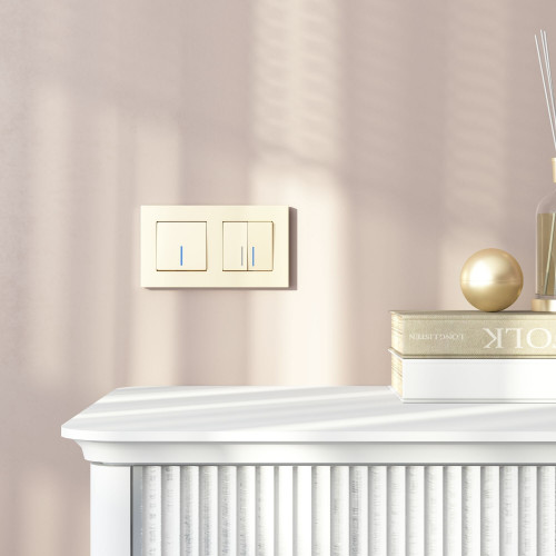 Купить W0022911/ Рамка на 2 поста Slab (шампань софт) в rum24.ru фото: 2