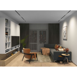 Светильник на шине Denkirs DK8002-BK