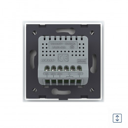 Сенсорный выключатель для штор Livolo сухой контакт, 1 пост, цвет белый