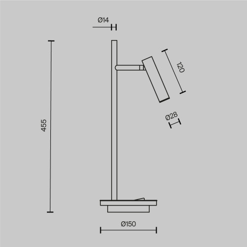 Купить Настольный светильник Estudo в rum24.ru фото: 8