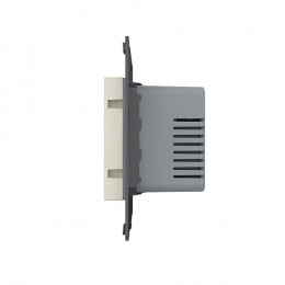 Терморегулятор пола Livolo 16А, сенсорное управление, датчик воздуха, датчик пола 5 м, цвет жемчужный (механизм)