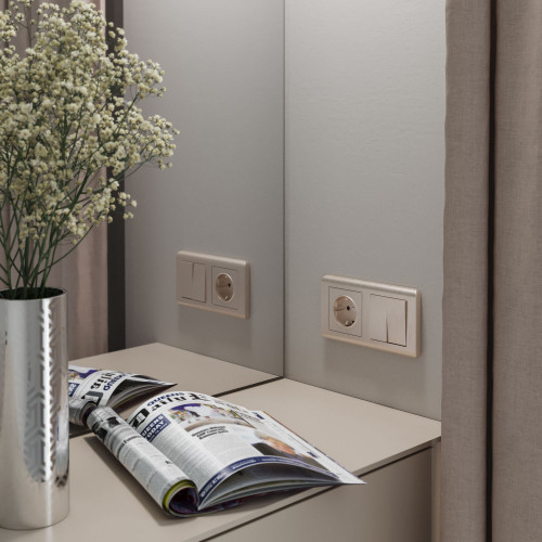 Купить Рамка из поликарбоната на 2 поста Stream шампань в rum24.ru фото: 4