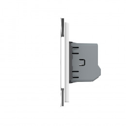 Сенсорный выключатель Livolo 4 клавиши (2+2), 2 поста Белый VL-C702-11/VL-C702-11