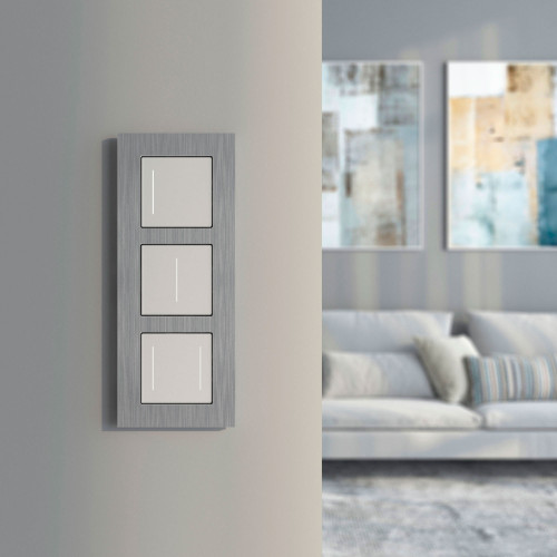 Купить Рамка из металла на 3 поста АluMax алюминий в rum24.ru фото: 2