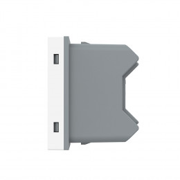 Розетка с защитными шторками LIVOLO белая C7-C1A-11 (механизм)