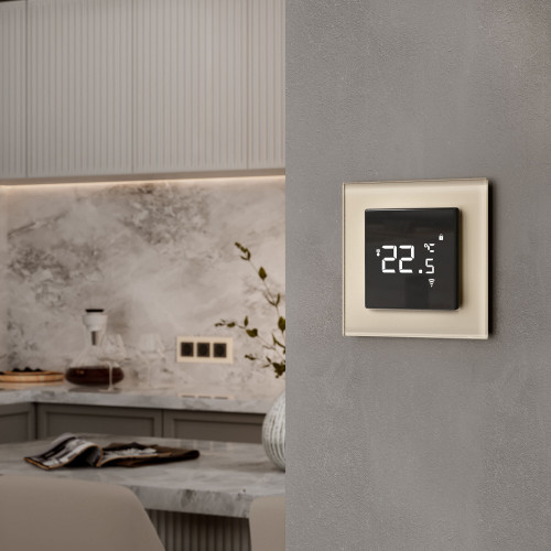 Купить Рамка из стекла на 1 пост Favorit молочный в rum24.ru фото: 2