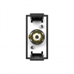 Розетка мультимедийная VIDEO RCA LIVOLO черная BB-C7-1VD-12 (механизм)