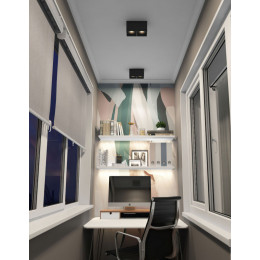 Накладной светильник Denkirs DK3085-BK