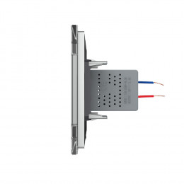 Розетка двойная USB LIVOLO с блоком питания 5В 2.1А серая VL-C792USB-15