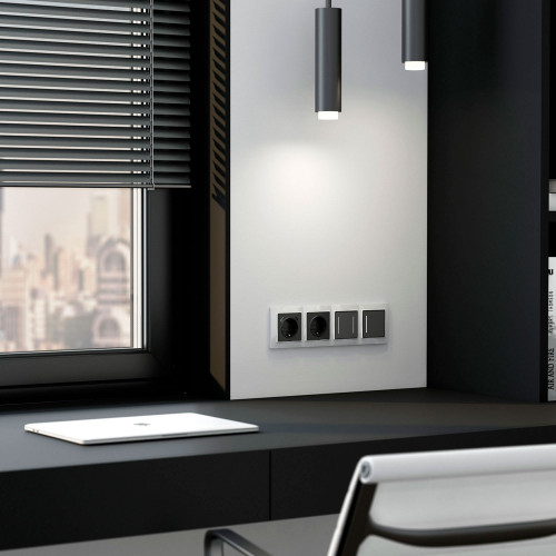 Купить Рамка из поликарбоната на 4 поста Snabb Basic белый в rum24.ru фото: 2