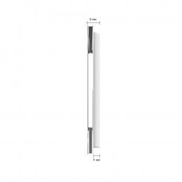 Панель для трех одноклавишных выключателей LIVOLO белая BB-C7-C1/C1/C1-11