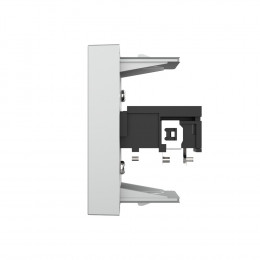 Розетка стерео аудио LIVOLO  TRS 6.3 jack серая BB-C7-1M1-15 (механизм)