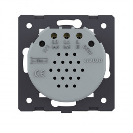 Выключатель LIVOLO Quadro 2 клавиши Белый (механизм)