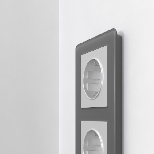 Купить Рамка из акрила на 2 поста Acrylic графит в rum24.ru фото: 4