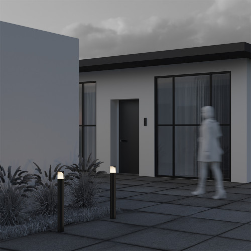 Купить Ландшафтный светильник Piccadilly  23W IP44 Черный Maytoni O018FL-01B в rum24.ru фото: 5