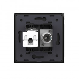 Розетка ТВ-Компьютер LIVOLO черная VL-C791VC-12