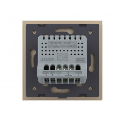 Одноклавишный сенсорный выключатель Livolo, 1 пост, Золотой VL-C701-13